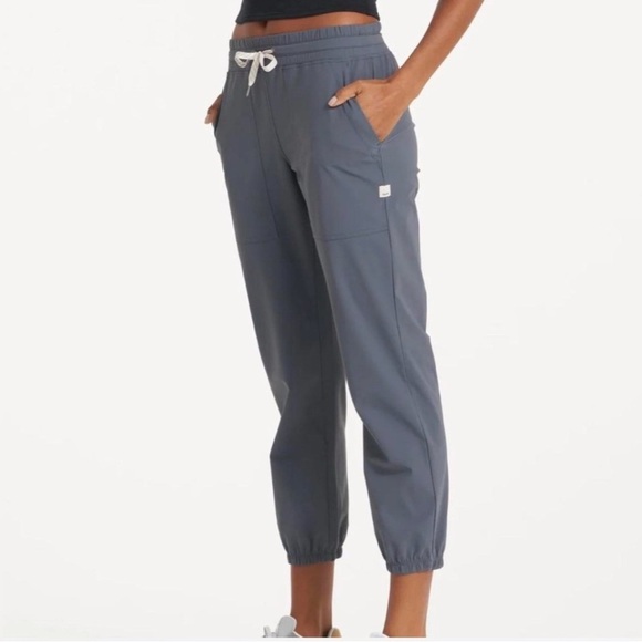 NWT Vuori Miles Joggers Pants Performance Women’s Small MSRP $118 Azure - Picture 1 of 11
